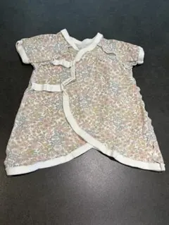 petit main 花柄コンビ肌着