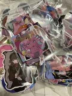 【コラージュ用】女の子ステッカーセット266点