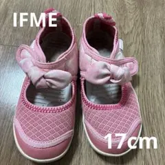 IFME イフミー　ピンクリボンサンダル　17cm