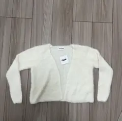 アイボリー カーディガン・キャミソール セット