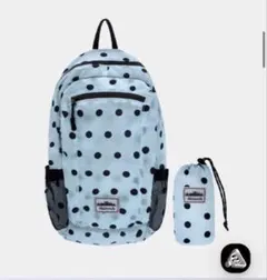 韓国　Heisan ハイサン　コンパクト　ポケットバッグ　v1 ドット　収納袋
