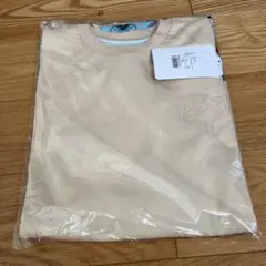 アールイードット　 Tシャツ クリーム×ブルー FREE