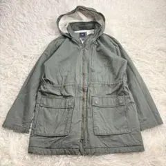 n8172 GAP ミドル丈モッズコート XL 裏ボア 大きいサイズ ハイネック