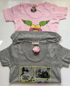 新品タグ付き　ROSE FAN FAN　ローズファンファン　Tシャツ　２枚　Мのサムネイル