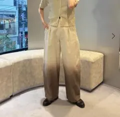 美品✨6(ロク)コットン ダイパンツ 38のサムネイル