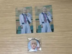 M!LK 曽野舜太 アオノオト クリアトレカ 缶バッジセット