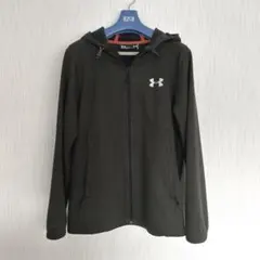 Under Armour ダークグリーン ジップパーカー