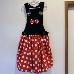 ミニーマウス　オーバーオール 110