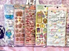 うるちゅる 平成はっぴーふぉんなど シール5枚 ベビーキティ シナモン サンリオ