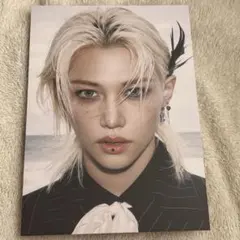 Stray Kids フィリックス　スキズ　特典　チェキ stray kids フィリックス 直筆サイン ポストカード stray kids HOP