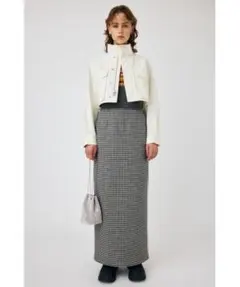 MOUSSY HOUNDSTOOTH PENCILスカート