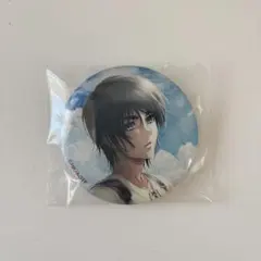 進撃の巨人 ラメキラ 缶バッジ エレン ②