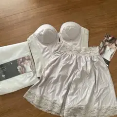 ブライダルブルーム　ビスチェ　フレアパンツ　C75