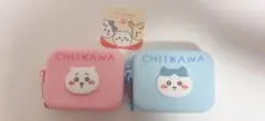 ちいかわ シリコンポーチセット(ちいかわ、ハチワレ)