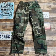 m*7様 90s 米軍実物　U.S.ARMY BDU カーゴパンツ ウッドランド