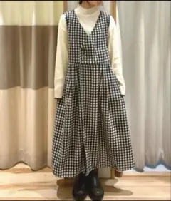 サマンサモスモスの可愛いジャンパーロングスカートです！