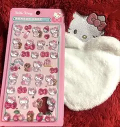 ✩新品未開封＊ボンボンドロップシール ハローキティ