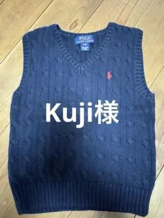 Polo Ralph Lauren ネイビー ベスト 4/4T