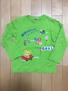 美品 ミキハウス トップス ロンT シャツ カットソー 長袖 110