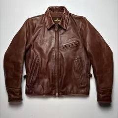 B-MCCOY'S STEERHIDE LEATHER SINGLE JKT - メルカリ