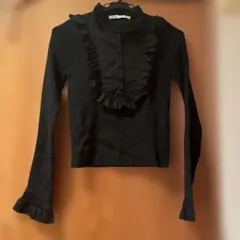 ZARA ブラウスドッキングニット
