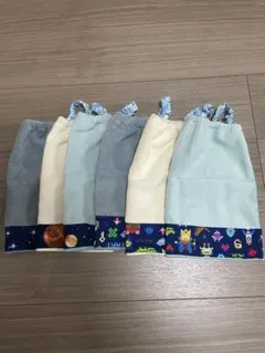 おりこうタオル　おりこうエプロン　タオルエプロン　保育園エプロン　6枚セット