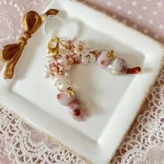 ฅ❤️ アンブレラマーカー 花 レジン 猫 ねこ チャーム 260809 - メルカリ