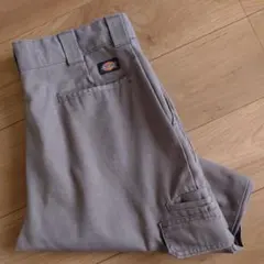 Dickies カーゴパンツ/チノ/グレー/古着/実寸W36L31