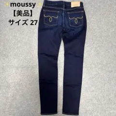 MOUSSY WF Rebirth embroidery SKINNY 27のサムネイル