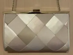 【箱付き】AIMER ブロックメッシュクラッチパーティバッグ