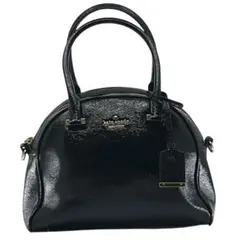 kate spade ケイトスペード　ハンドバッグ　パテントレザー　ブラック系のサムネイル