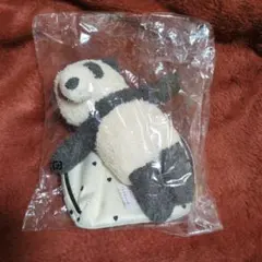 sweet付録　ジェラートピケ　パンダチャームとポーチ