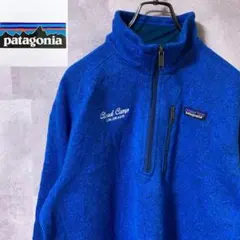パタゴニア ベターセーター　ジャケット　フリース　ハーフジップ 青