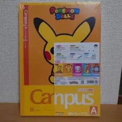 ポケモンドールズ　キャンパスノート　5冊セット