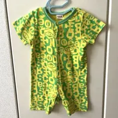 【美品】エーアーベー夏用ロンパース80　ベビー用夏服　eab カラフルロンパース