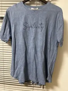 alphabet's alphabet 半袖Tシャツ ブルーのサムネイル