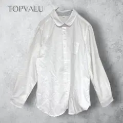 【TOPVALU トップバリュ】　ワイシャツ　オーガニックコットン使用　洗える