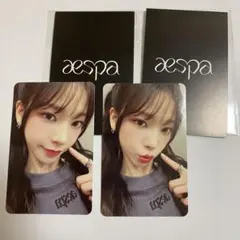 aespa 韓国　ポップアップ　week 特典　ランダム　トレカ　カリナ
