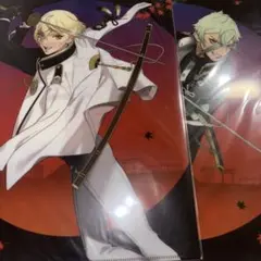 刀剣乱舞　髭切　膝丸　クリアファイル　京都国立博物館　京のかたな　2点セット