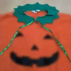 ハロウィン パンプキン ケープ 仮装