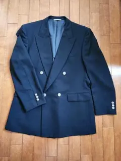 【美品】Donato Vinci ウールブレザー 紺ブレ 銀ボタン メンズL相当