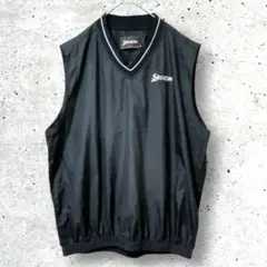 【スリクソン】美品 ベスト 松山英樹着用モデル レクサス ブラック XL スリクソン】美品 ベスト 松山英樹着用モデル レクサス ブラック XL