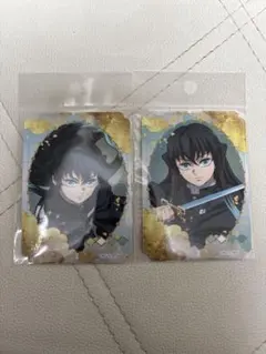 鬼滅の刃　ステッカー　時透無一郎A.B