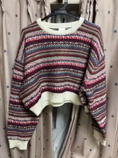 CIAO PANIC ストライプ柄セーター Fサイズ