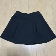 ユニクロ　スコート　黒　キッズ160のサムネイル