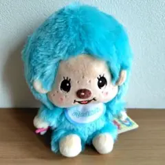 モンチッチ　ぽってりお手玉ぬいぐるみ２　ブルー