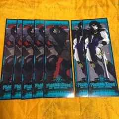 JOJO ジョジョの奇妙な冒険 ロングステッカー 1部 2種セット