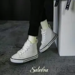 ドール用スニーカー 1/3男サイズ SD13 SD17 白 靴 Salafina