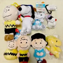 ピーナッツ　スヌーピー snoopy チャーリー　ルーシー　ぬいぐるみ2点セット ピーナッツ スヌーピー snoopy チャーリー ルーシー ぬいぐるみ2
