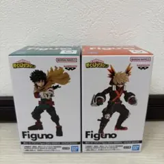 僕のヒーローアカデミア Figuno フィギュア 緑谷出久 爆豪勝己